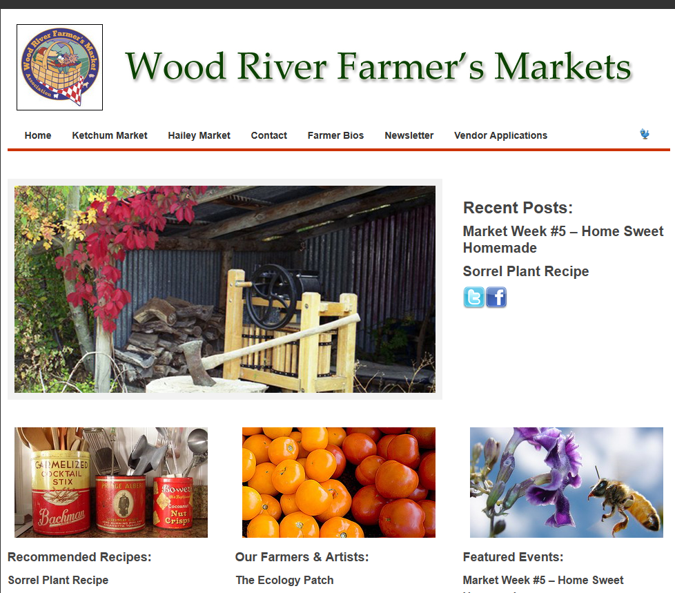 Wood River Farmer's Markets